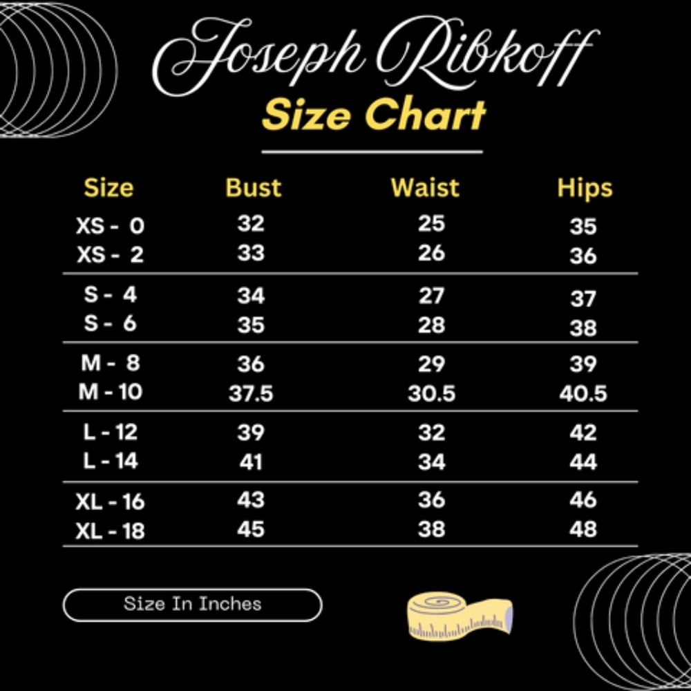 Authentic Designer Joseph Ribkoff Bodycon Dress - Picture 4 of 4
